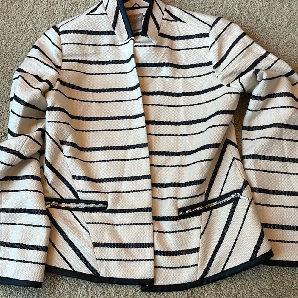Chico’s blazer size “0” - Picture 1 of 10
